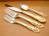 Knife 9-1/2'', Fork 7-7/8'', Salad Fork, Teaspoon <BR>          Like new pre-owned condition satisfaction guaranteed.