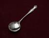 Round bowl soup spoons about 5 3/4'' <BR>  Not the most common piece, cream soups are more popular.