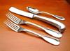 Knife 9'', Fork 7-1/2'', Salad Fork, Teaspoon<BR>     PREOWNED    - Standard size in this pattern