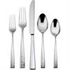 Knife 9'', Fork 7-1/2'', Salad Fork, Teaspoon<BR>     PREOWNED    - Standard size in this pattern