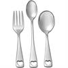 Knife 9'', Fork 7-1/2'', Salad Fork, Teaspoon<BR>     PREOWNED    - Standard size in this pattern