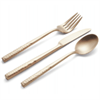 Knife 9'', Fork 7-1/2'', Salad Fork, Teaspoon<BR>     PREOWNED    - Standard size in this pattern