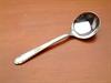 Round bowl soup spoons about 5 3/4'' <BR>  Not the most common piece, cream soups are more popular.