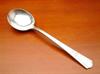 Round Bowl Soup Spoon usually about 6''<br>like new pre-owned, 100% satisfaction guaranty