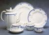 8- 5 Pc. Setting & 16'' Oval Platter, Open Vegetable, <BR>          Creamer & Sugar with Lid