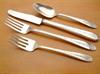 Knife 9'' Very Short Blade, Fork 7-1/2'' Very Long Handle,<BR>          Salad Fork, Teaspoon