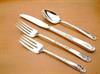 Knife 9'' Very Short Blade, Fork 7-1/2'' Very Long Handle,<BR>          Salad Fork, Teaspoon