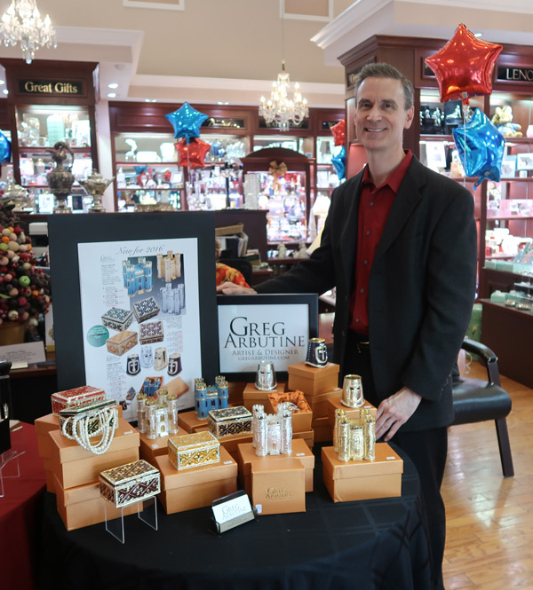 Greg with boxes