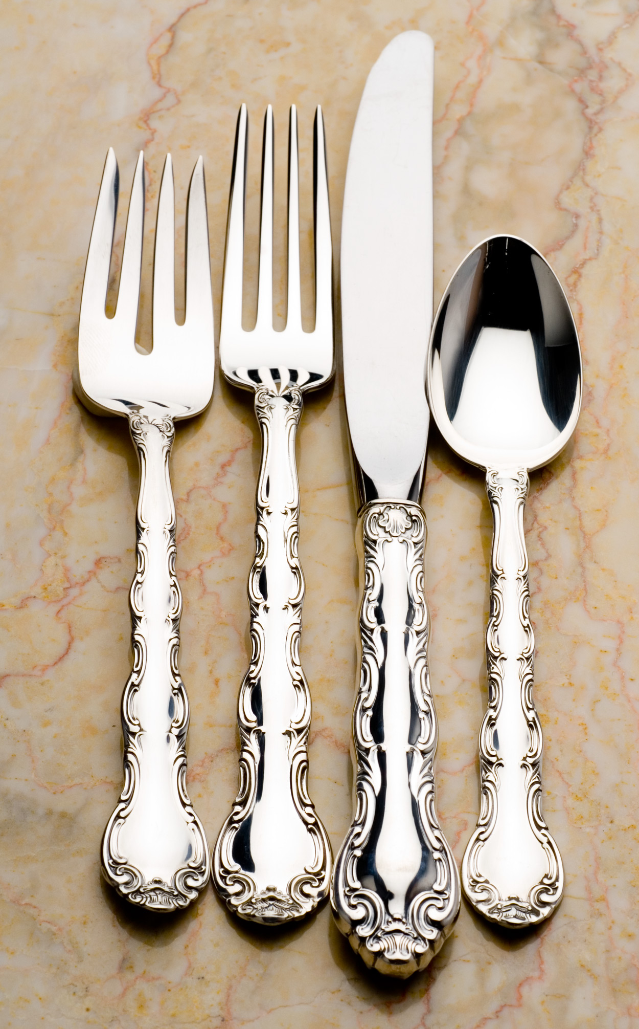 Alvin hot sale sterling flatware