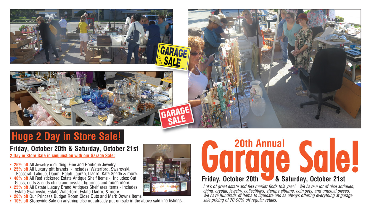 Garage Sale 2017