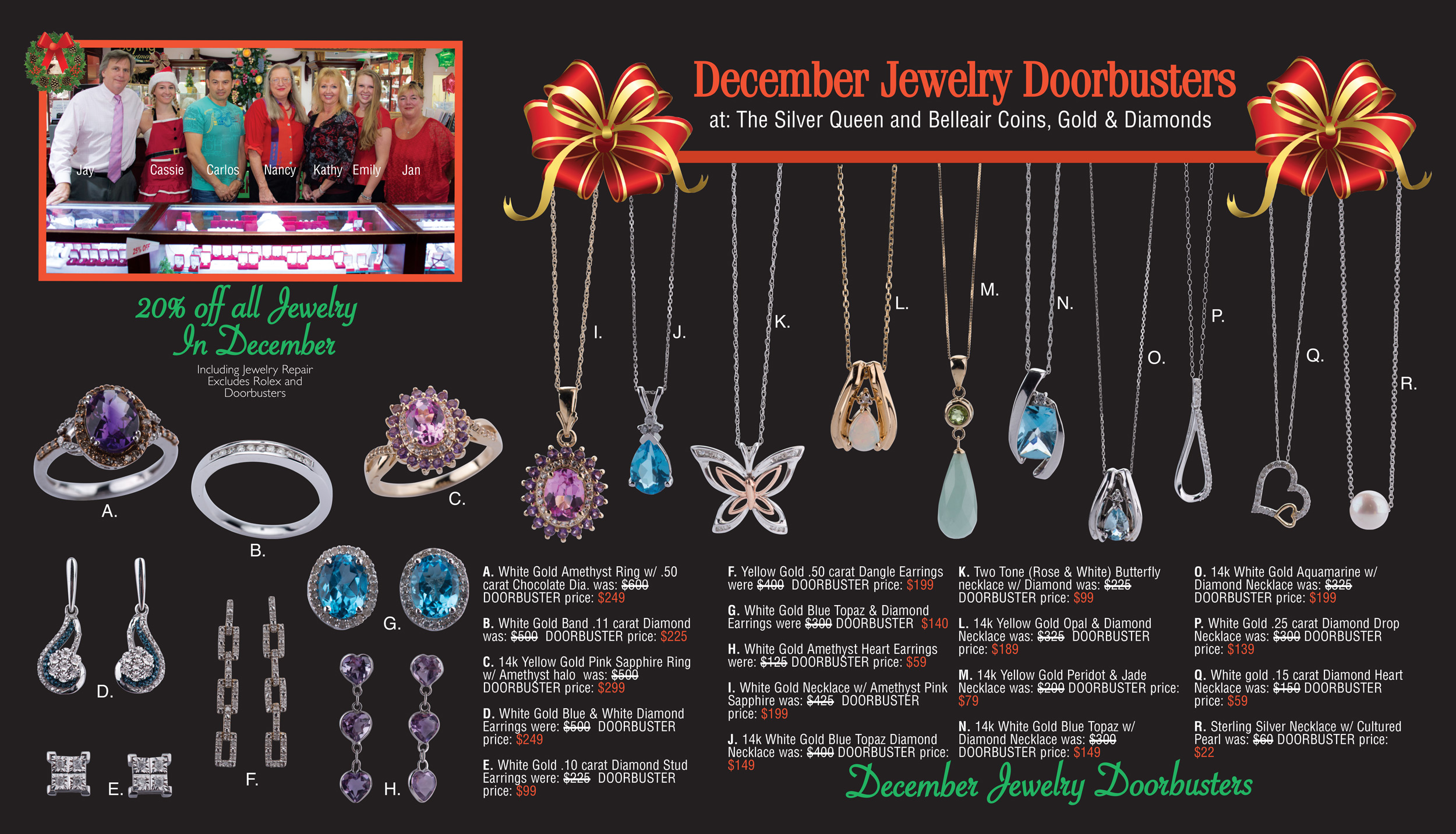 December Jewelry Flyer