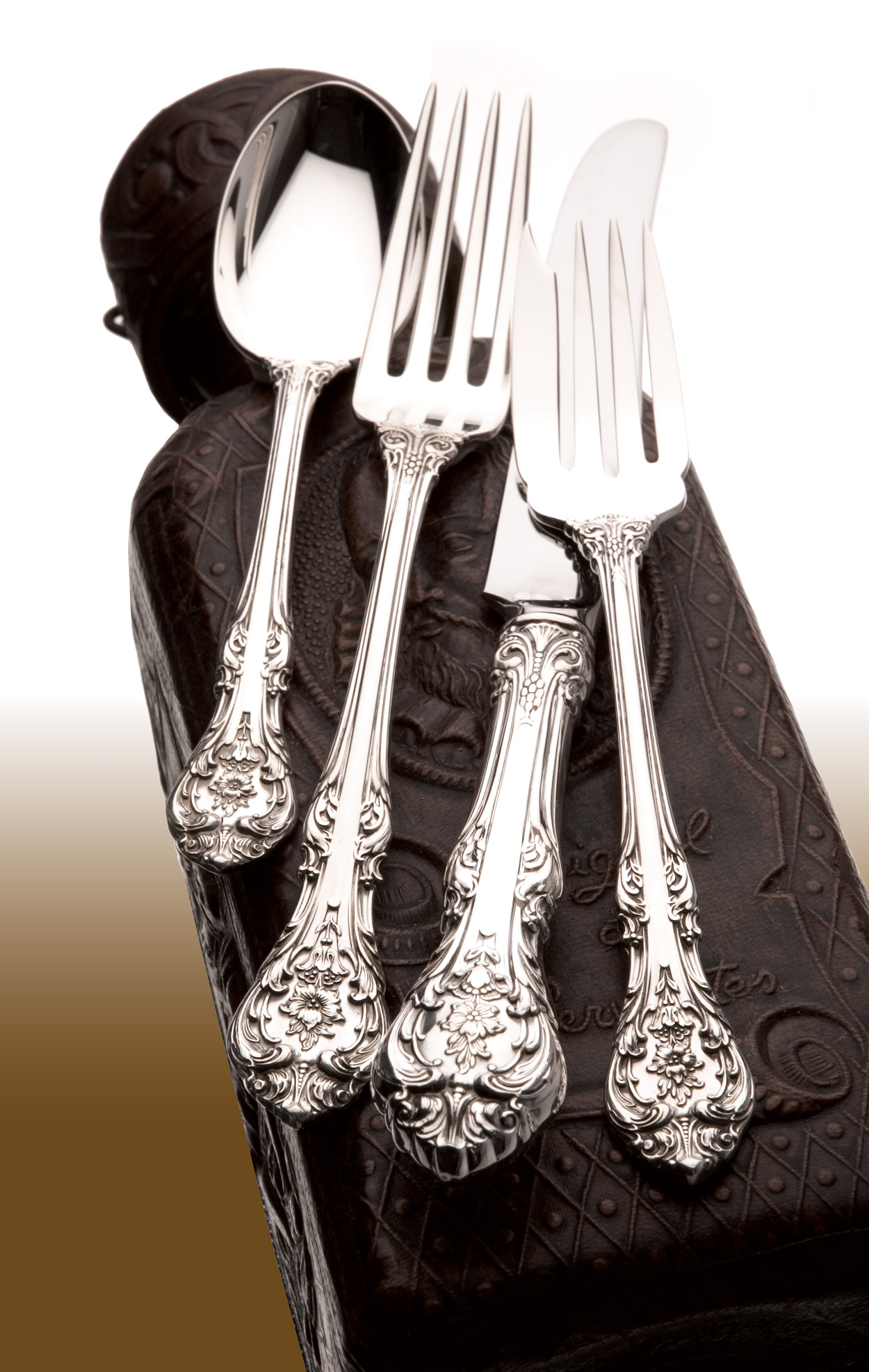 Gorham Silver Crown Baroque  Fork 176374 