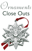 Close Out Ornaments