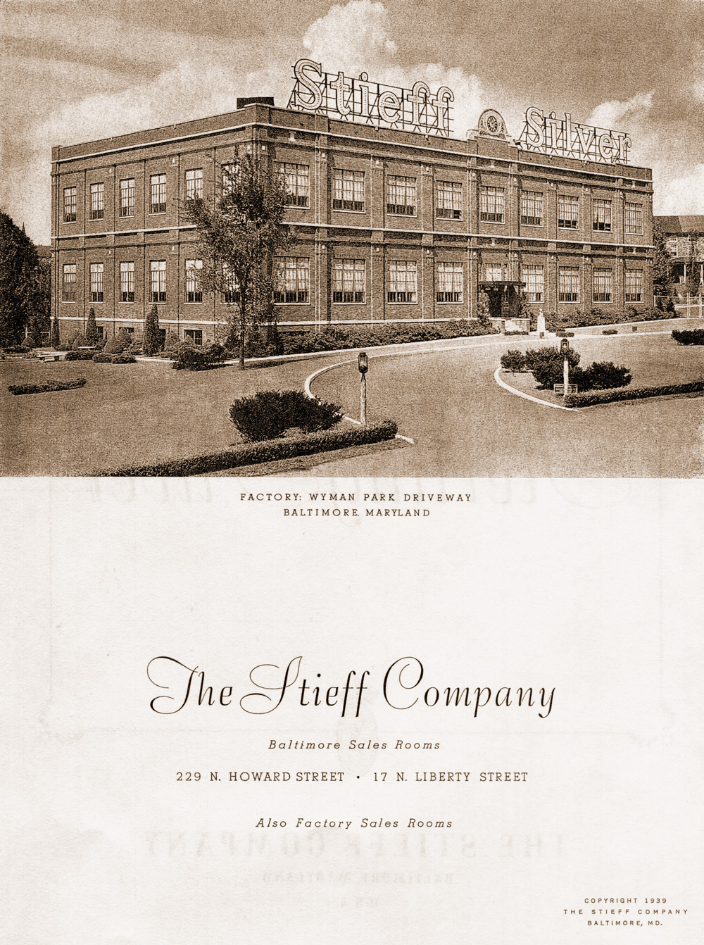 Stieff Rose Catalog Page Stieff Rose Catalog Page
