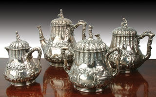 Sell your high end silver hollowware and tea sets