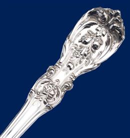 Francis I by Reed and Barton New Script Mark Sterling Ice Cream Fork Orig 5 1/8" 