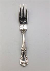 ,HORS D'OEUVRES FORK 5" LONG BURGUNDY STERLING BY REED & BARTON                                                                             