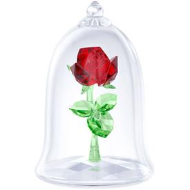 -,ENCHANTED ROSE. FROM DISNEY'S BEAUTY AND THE BEAST. 3.5" TALL, 2.4" WIDE.                                                                 