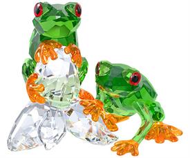 _,FROGS FIGURINE PAIR #5136807. 2.8" TALL, 3.6" WIDE, 2.5" LONG                                                                             