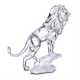 ,LION STANDING ON ROCK FIGURINE #269377 WITH ORIGINAL BOX & COA. 4.4" TALL, 4.8" LONG. OUTER SLEEVE HAS WEAR.                               