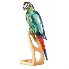 _,MACAW, GREEN FIGURINE #685824 FROM THE BIRDS OF PARADISE COLLECTION. 9.2" TALL.                                                           