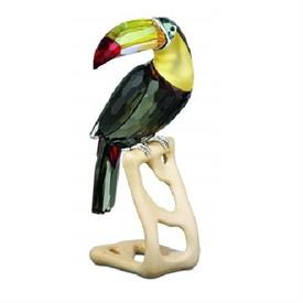 _,TOUCAN, BLACK DIAMOND FIGURINE #850600 FROM THE BIRDS OF PARADISE COLLECTION. 8.25" TALL                                                  