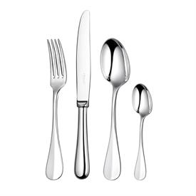 -24-PIECE FLATWARE SET WITH CHEST. SILVER PLATED. SERVICE FOR 6.                                                                            