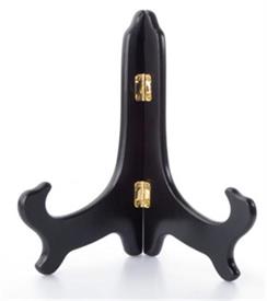 -8" EBONY WOODEN PLATE STAND                                                                                                                