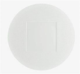 -ROUND PLATE WITH SQUARE CENTER. 10.6" WIDE                                                                                                 