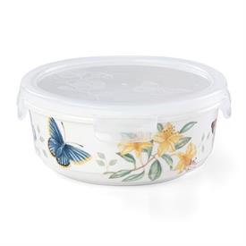 -LARGE ROUND SERVE & STORE CONTAINER. 20 OZ. CAPACITY. MSRP $43.00                                                                          