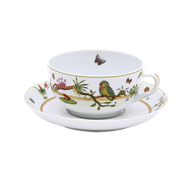 -CAPPUCCINO CUP & SAUCER                                                                                                                    