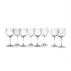 -CLEAR BALLOON WINE GLASS SET OF 8                                                                                                          