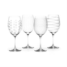 -CLEAR RED WINE GLASS, SET OF 4                                                                                                             