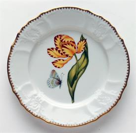 -SALAD PLATE, YELLOW & RED TULIP                                                                                                            