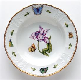 -SOUP PLATE, PINK & WHITE TULIP                                                                                                             