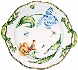-ROUND TRAY WITH HANDLES. 13"                                                                                                               