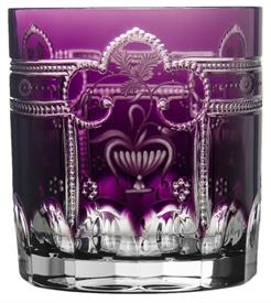 -AMETHYST DOUBLE OLD FASHIONED GLASS                                                                                                        