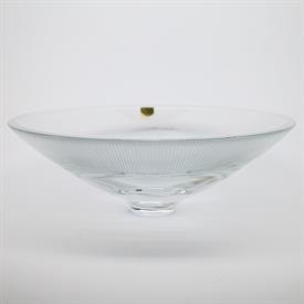 ,RARE LARGE 'FUJI YAMA'CRYSTAL CENTERPIECE BOWL. MEASURES 15" X 5". IN GOOD ESTATE CONDITION WITH SOME MINOR SCRATCHES ON THE BOTTOM.       