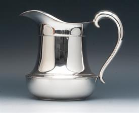 ,WATER PITCHER STERLING SILVER 14.75 TROY OUNCES STERLING SILVER 7.5 TALL MADE BY PREISNER CONDITION AN 8 OF 10                             