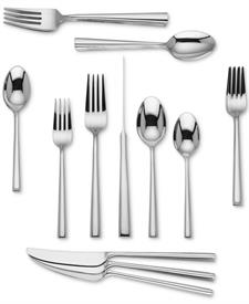 -20-PIECE SET. INCLUDES FOUR 5-PIECE PLACE SETTINGS. STAINLESS STEEL. BREAKAGE REPLACEMENT AVAILABLE.                                       