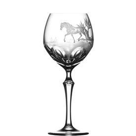 -WATER GOBLET, ANDALUSIAN HORSE                                                                                                             