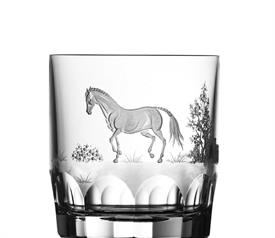 -DOUBLE OLD FASHIONED, ENGLISH THOROUGHBRED HORSE                                                                                           