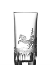 -HIGHBALL GLASS, APALOOSA HORSE                                                                                                             