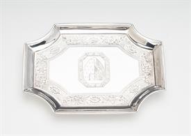 SMALL TRAY 6.5" X 4.75" MADE IN LONDON, ENGLAND IN YEAR 1810 OF STERLING SILVER                                                             
