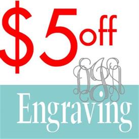 _DEDUCT $5 OFF YOUR ENGRAVING ORDER expires December 31st, 2023                                                                             