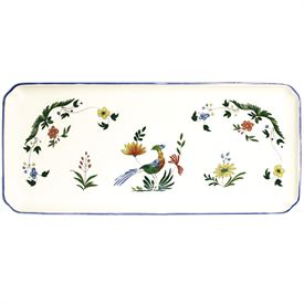 -OBLONG SERVING TRAY. 14.1" LONG, 6.2" WIDE                                                                                                 