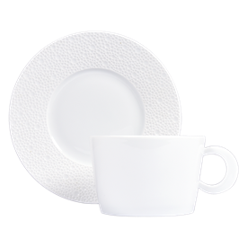 -BREAKFAST CUP. TAKES CREAM SOUP SIZE SAUCER.                                                                                               