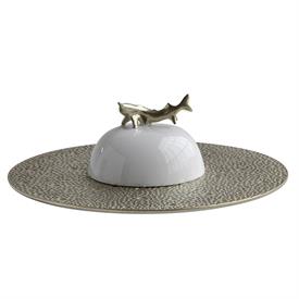 -CAVIAR PLATE & BELL COVER                                                                                                                  