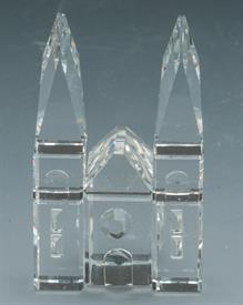 ,CATHEDRAL CRYSTAL CITY #7474 000 021. 2.25" TALL WITH BOX                                                                                  