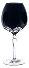 -BLACK BURGUNDY WINE GLASS                                                                                                                  